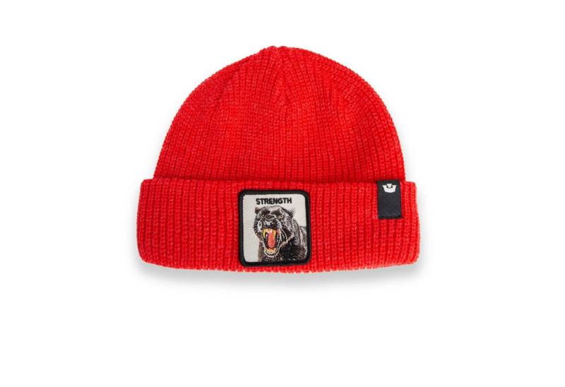 GOORIN Bros. Beanie Goorin Bros. The Strength Beanie RUSH red (Beanie, Strickmütze, Beanie) von GOORIN Bros.