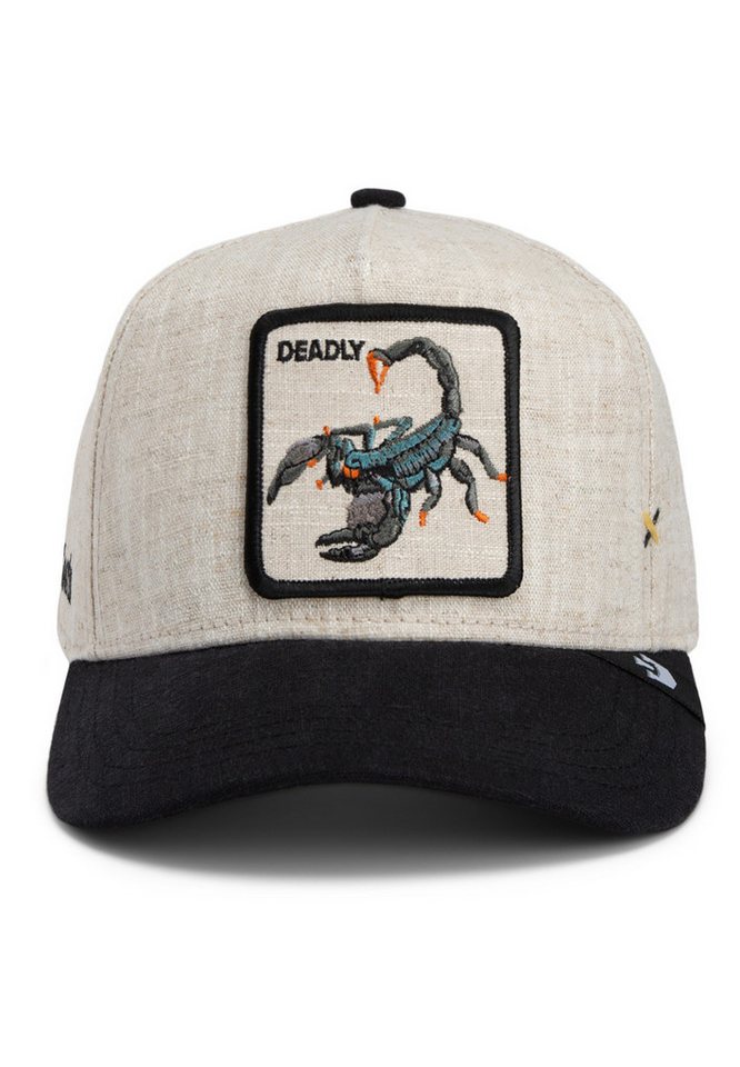 GOORIN Bros. Snapback Cap Goorin Bros. Cap Lethal Linen Black Beige Schwarz von GOORIN Bros.