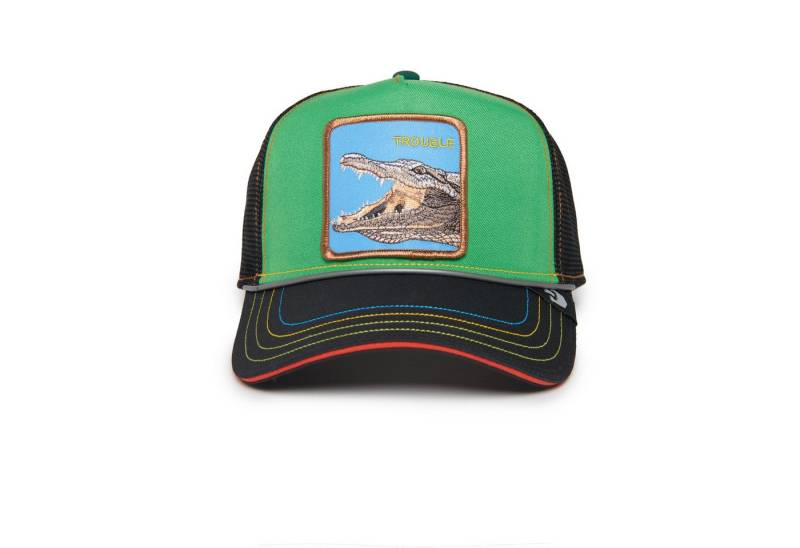 GOORIN Bros. Trucker Cap Goorin Bros. 32 in Twenty - INSERT COIN VOL. 4 Trucker Cap green (Basecap, Meshcap, Trucker Kappe) von GOORIN Bros.