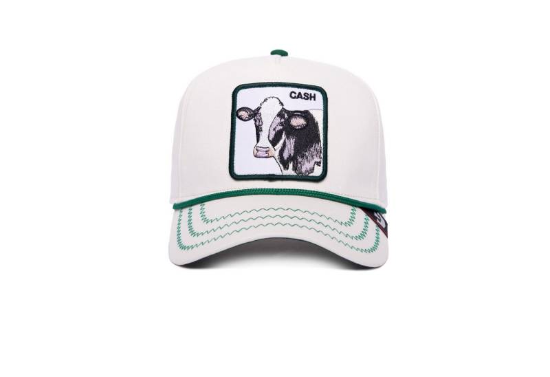 GOORIN Bros. Trucker Cap Goorin Bros. Cash Cow 100 - ALL OVER CANVAS Trucker Cap white (Basecap, Trucker Kappe, Full Trucker) von GOORIN Bros.