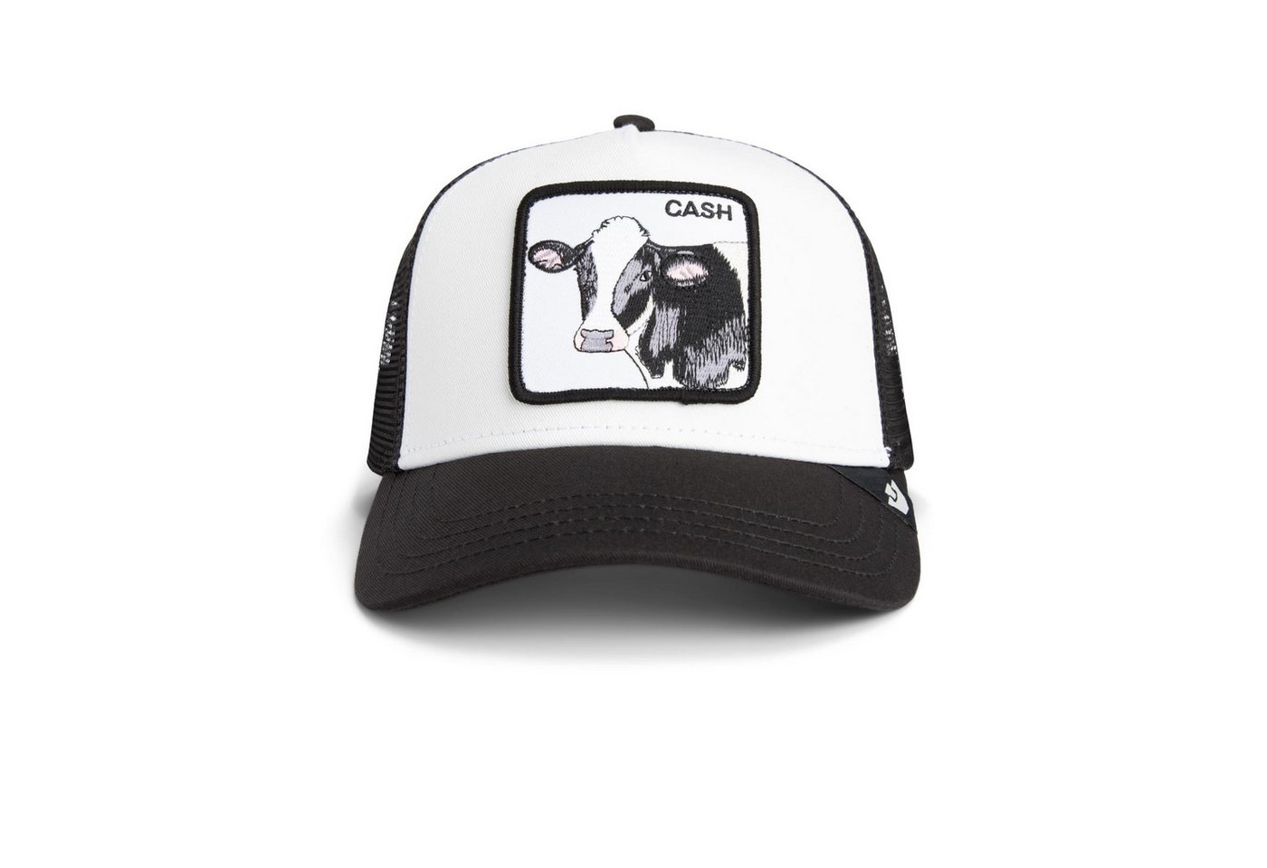 GOORIN Bros. Trucker Cap Goorin Bros. Cash Cow Trucker Cap Original Recipe off whihte / black (Basecap, Meshcap, Trucker Kappe) von GOORIN Bros.