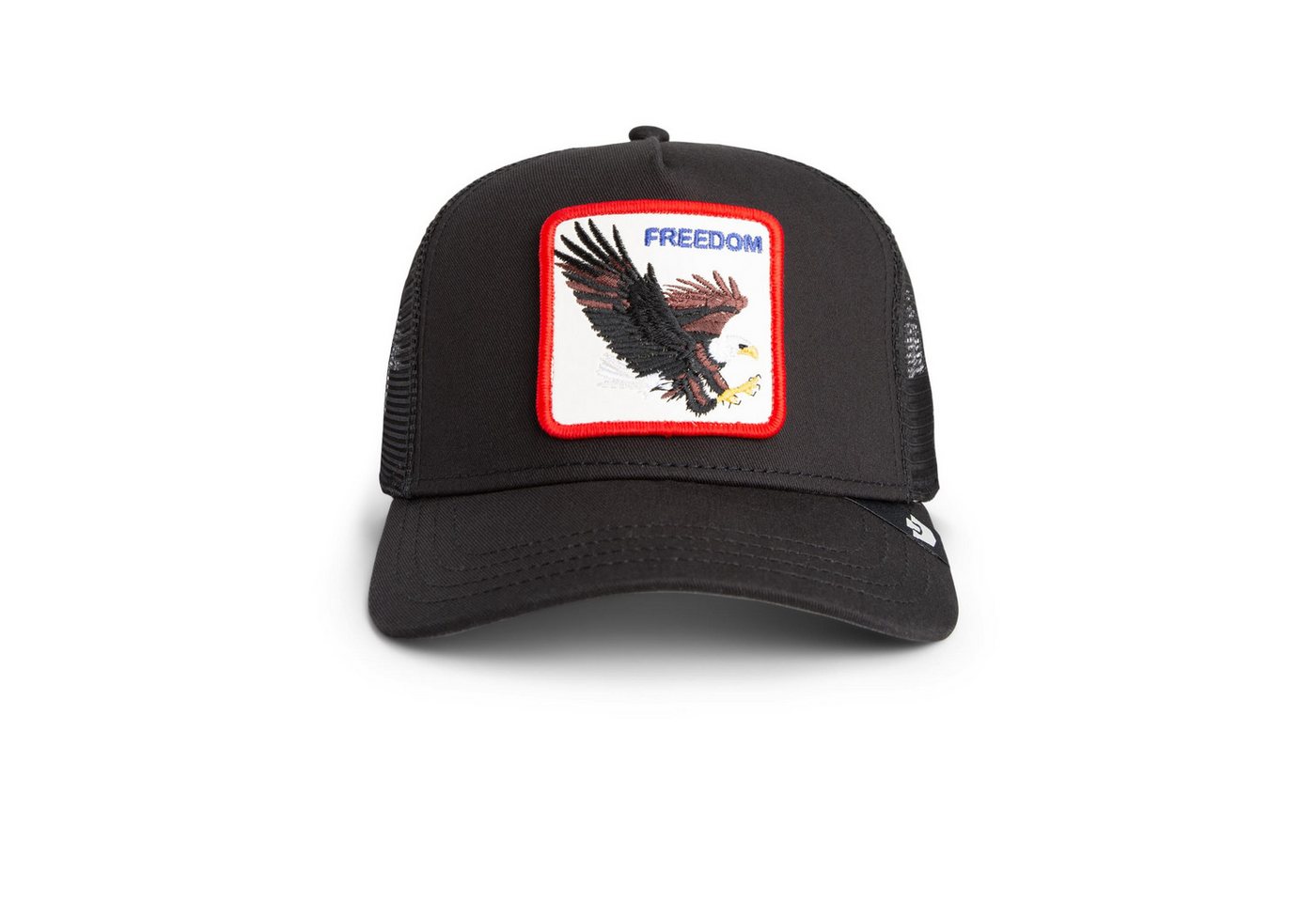 GOORIN Bros. Trucker Cap Goorin Bros. Freedom Eagle Trucker Cap VOID Black (Basecap, Basecap, Meshcap, Trucker Kappe) Bedruckte Innenseite von GOORIN Bros.