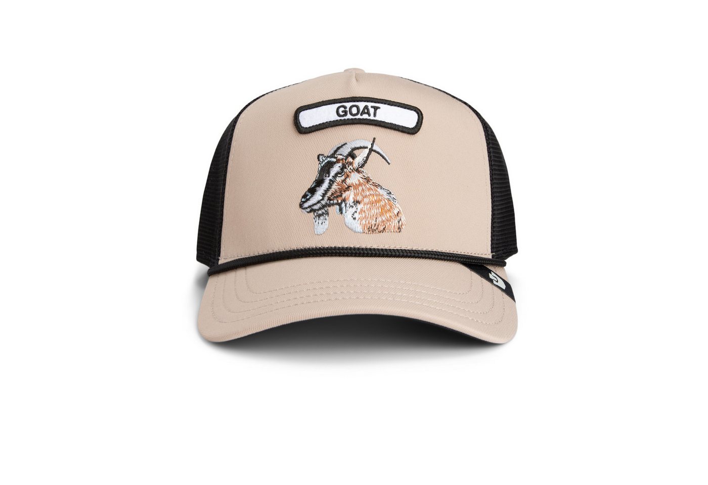 GOORIN Bros. Trucker Cap Goorin Bros. GB2 Goat Trucker Cap - TOAST - Tan (Basecap, Meshcap, Trucker Kappe) von GOORIN Bros.