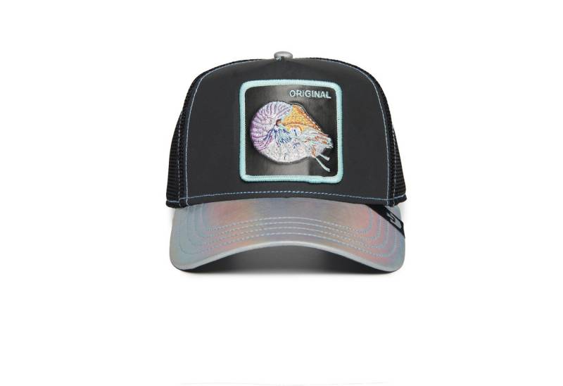 GOORIN Bros. Trucker Cap Goorin Bros. Go Way Back - DEEP SEA Trucker Cap Black (Basecap, Meshcap, Trucker Kappe) von GOORIN Bros.
