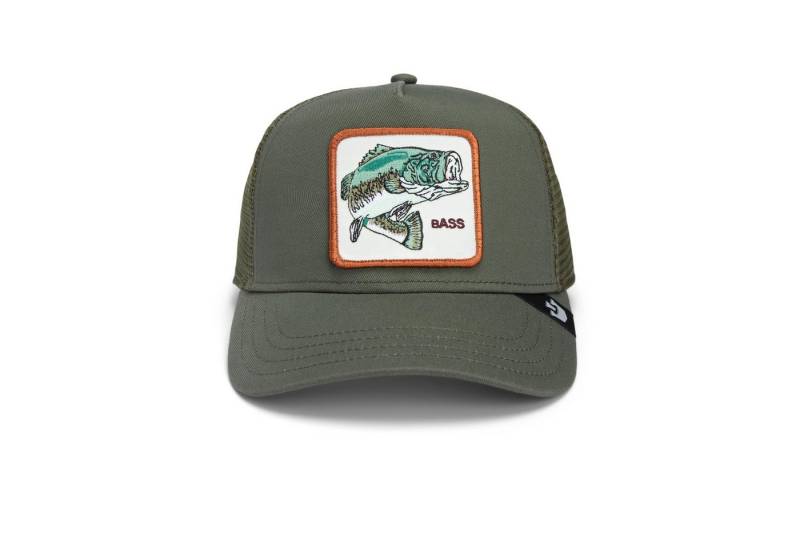 GOORIN Bros. Trucker Cap Goorin Bros. Gone Fishin' Trucker Mesh Cap Core Combo Olive (Basecap, Meshcap, Trucker Kappe) von GOORIN Bros.