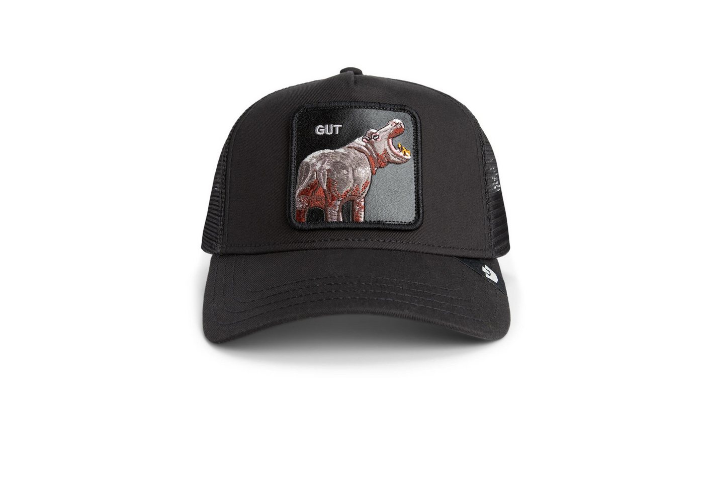 GOORIN Bros. Trucker Cap Goorin Bros. Gut Hippo Trucker Cap Original Recipe - Sport black (Basecap, Meshcap, Trucker Kappe) von GOORIN Bros.