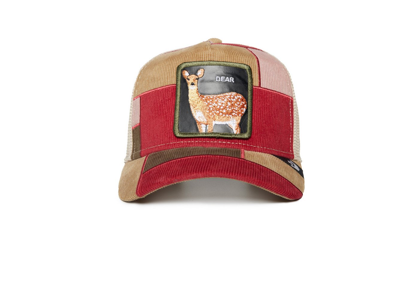 GOORIN Bros. Trucker Cap Goorin Bros. Letter Opener PATCHWORK Trucker Cap (Basecap, Meshcap, Trucker Kappe) von GOORIN Bros.