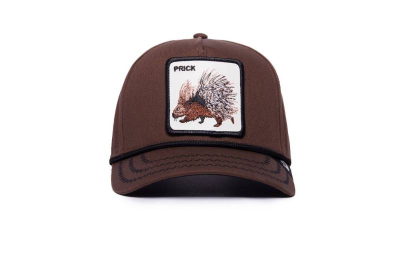 GOORIN Bros. Trucker Cap Goorin Bros. Porcupine 100 - ALL OVER CANVAS Trucker Cap dark brown (Basecap, Trucker Kappe, Full Trucker) Kordel zwischen Schirm und Krone von GOORIN Bros.