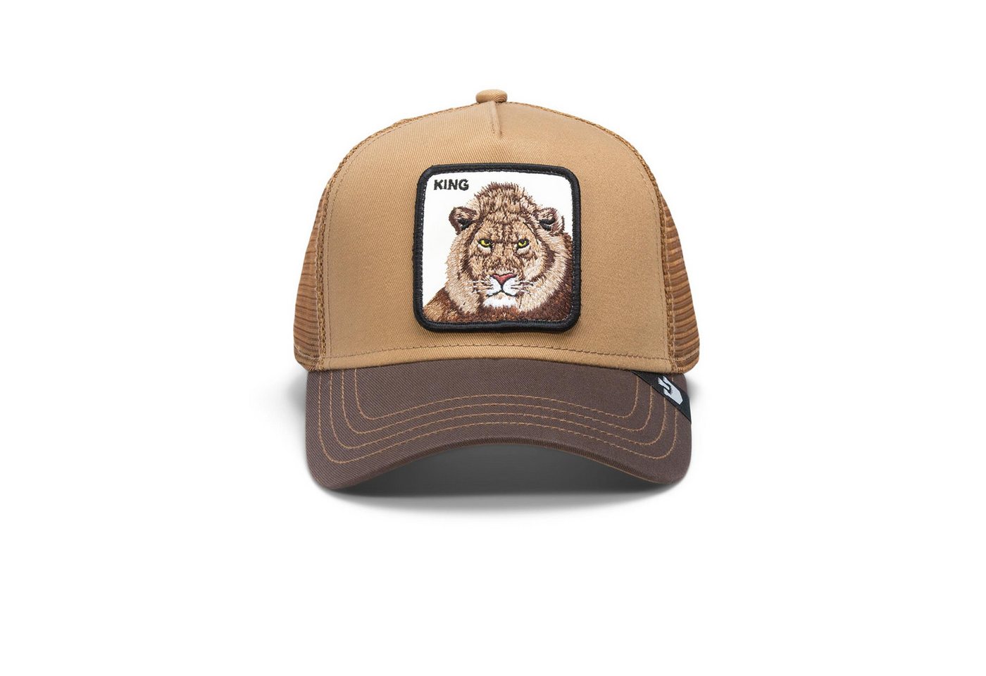 GOORIN Bros. Trucker Cap Goorin Bros. The King Lion Trucker Cap The Farm Animal (Basecap, Meshcap, Trucker Kappe) von GOORIN Bros.