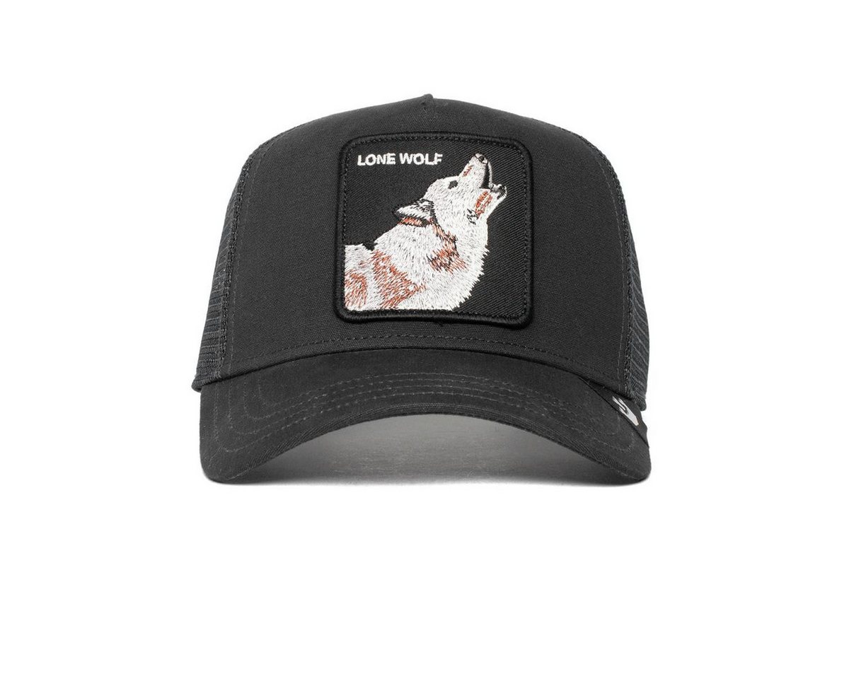 GOORIN Bros. Trucker Cap Goorin Bros. The Lone Wolf Trucker Cap The Farm Animal Black (Basecap, Meshcap, Trucker Kappe) von GOORIN Bros.