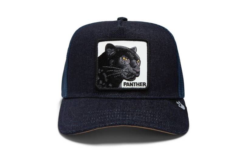 GOORIN Bros. Trucker Cap Goorin Bros. The Panther Trucker Cap The Farm Animal Denim (Basecap, Meshcap, Trucker Kappe) von GOORIN Bros.