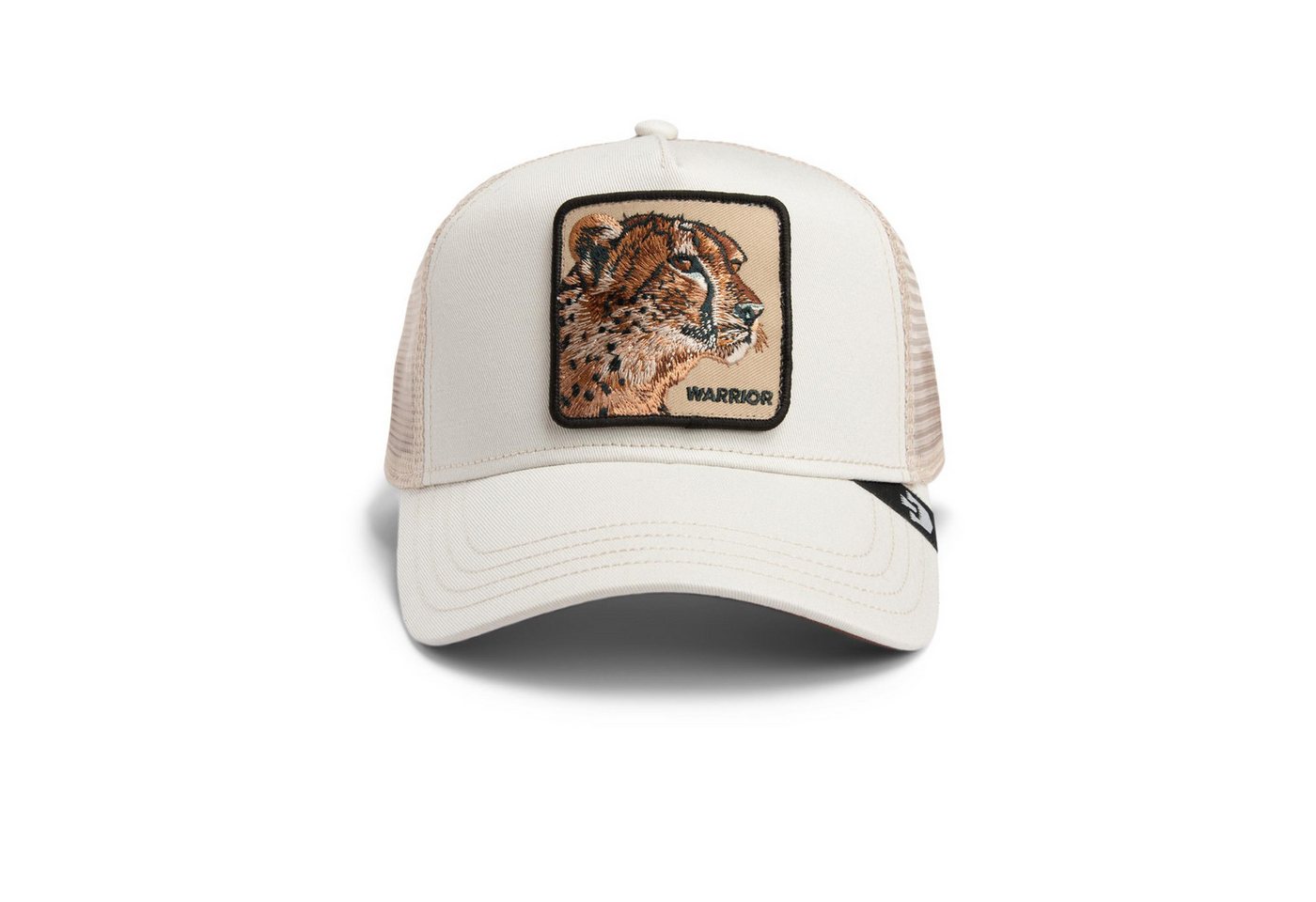 GOORIN Bros. Trucker Cap Goorin Bros. The Warrior Cheetah Trucker Cap Core Sport Creme (Basecap, Meshcap, Trucker Kappe) von GOORIN Bros.