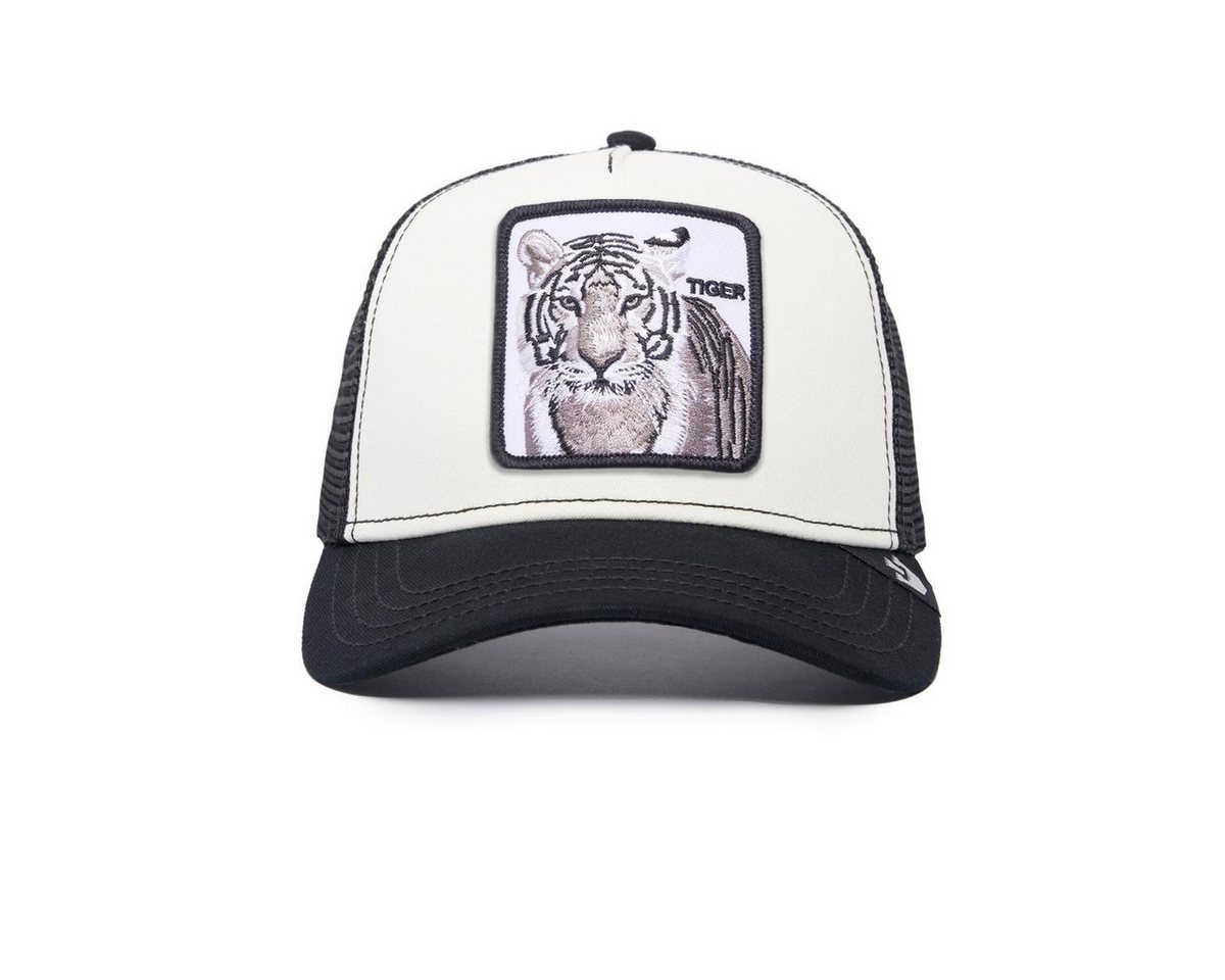 GOORIN Bros. Trucker Cap Goorin Bros. The White Tiger Trucker Cap The Farm Animal Black/White (Basecap, Meshcap, Trucker Kappe) von GOORIN Bros.