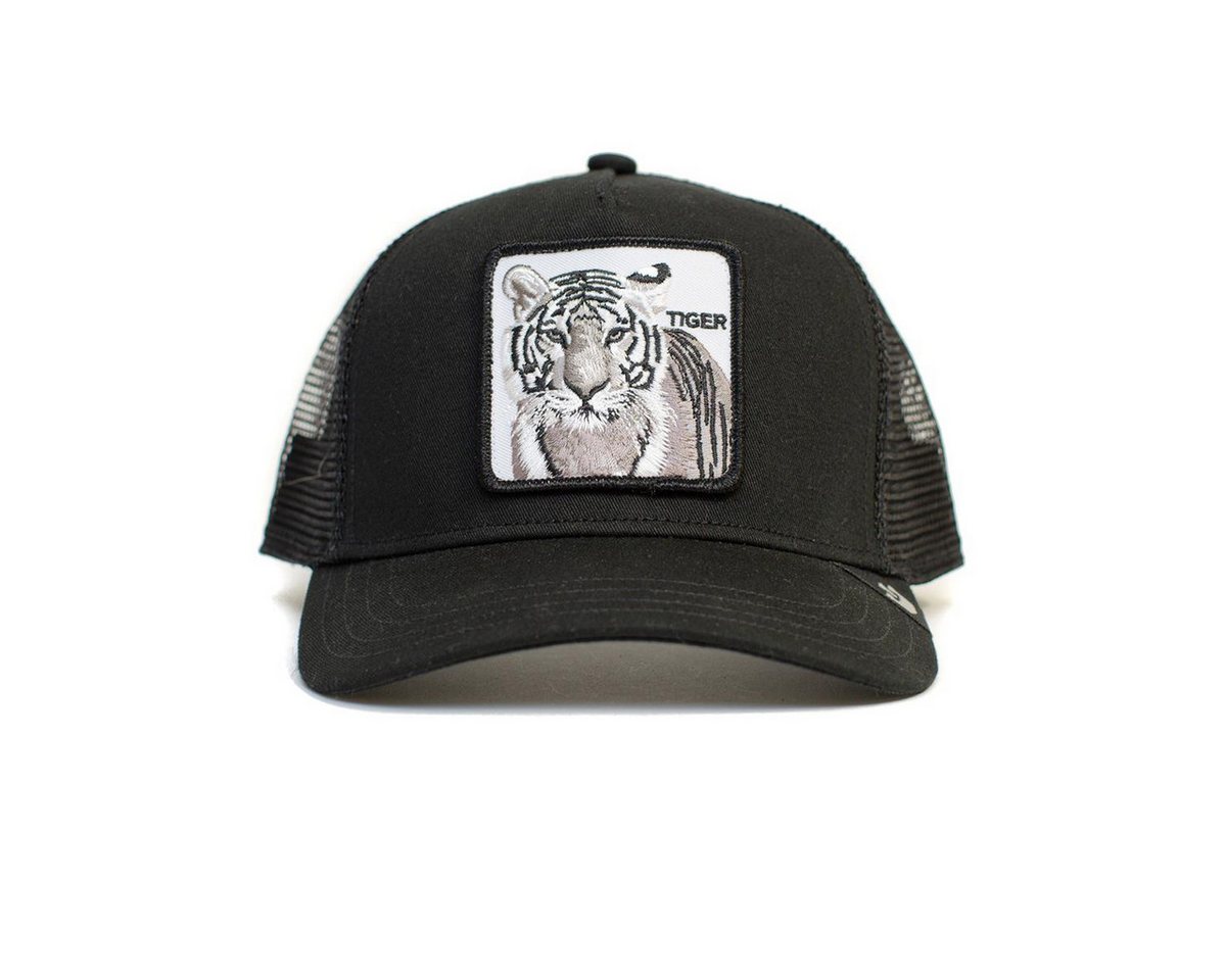 GOORIN Bros. Trucker Cap Goorin Bros. The White Tiger Trucker Cap The Farm Animal Black (Basecap, Meshcap, Trucker Kappe) von GOORIN Bros.