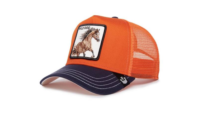 GOORIN Bros. Trucker Cap Goorin Bros. The Wild Ride Horse Fab Farm Trucker Cap Orange (Basecap, Meshcap, Trucker Kappe) von GOORIN Bros.
