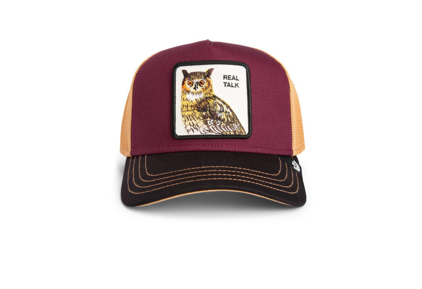 GOORIN Bros. Trucker Cap Goorin Bros. Tricolor Owl Trucker Cap Original Recipe Tri Tone (Basecap, Meshcap, Trucker Kappe) von GOORIN Bros.