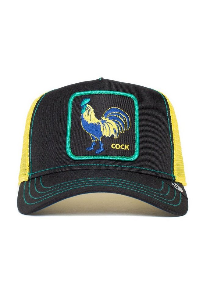 GOORIN Bros. Trucker Cap Goorin Bros. Trucker Cap COCK TRIP Black Schwarz Gelb von GOORIN Bros.