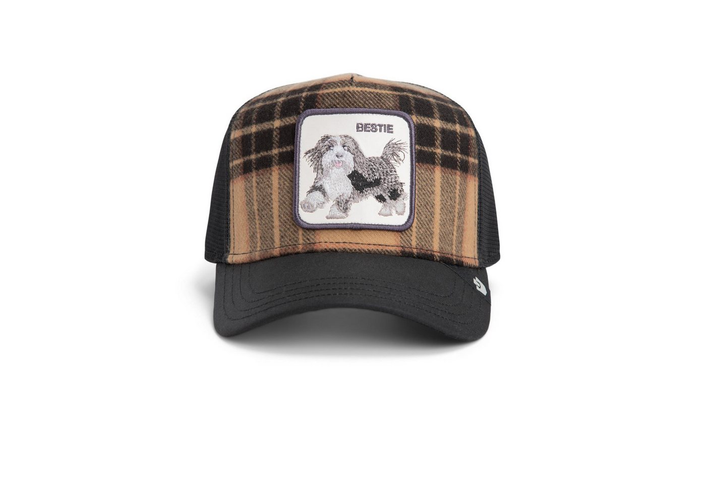 GOORIN Bros. Trucker Cap Goorin Bros. Trucker Cap Dapper Bestie Italy Plaid (Basecap, Basecap, Meshcap, Trucker Kappe) Bedruckte Innenseite von GOORIN Bros.