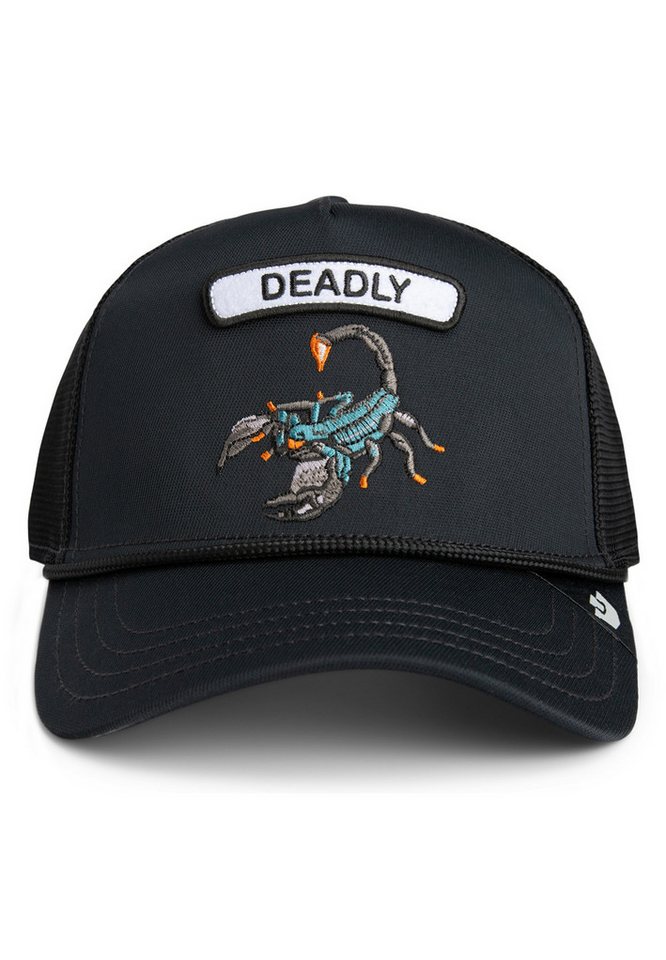 GOORIN Bros. Trucker Cap Goorin Bros. Trucker Cap GB2 Deadly Scorp Void Black Schwarz GOORIN Bros. Trucker Cap Goorin Bros. Trucker Cap GB2 Deadly Scorp Void Black Schwarz von GOORIN Bros.