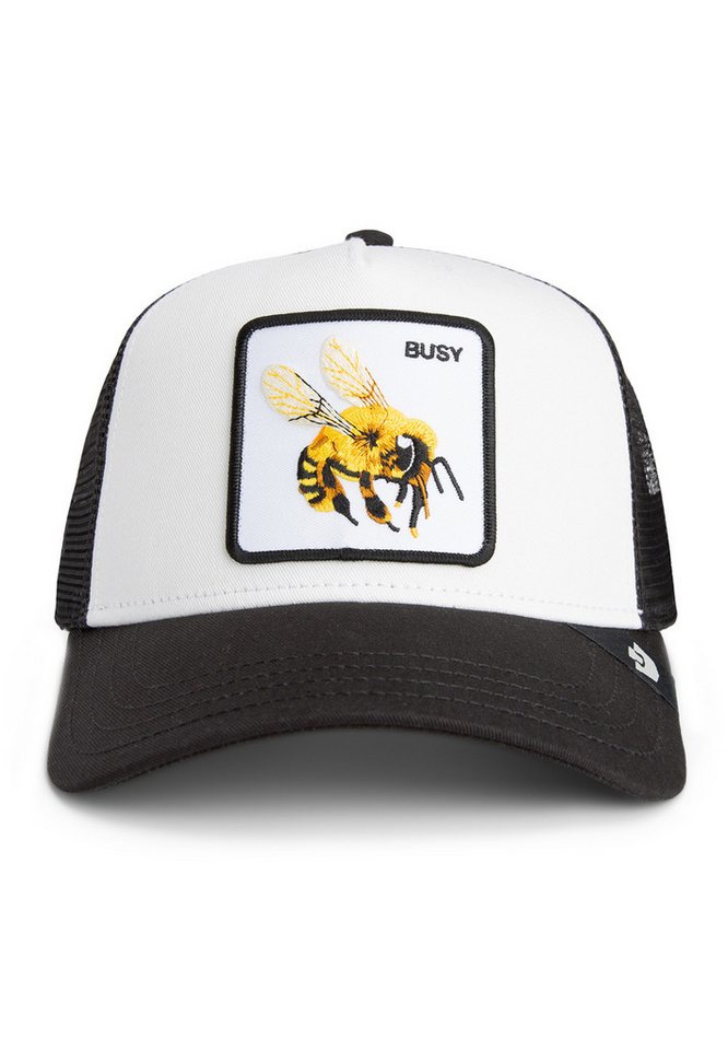 GOORIN Bros. Trucker Cap Goorin Bros. Trucker Cap The Busy Bee Dust Void Weiß Schwarz von GOORIN Bros.