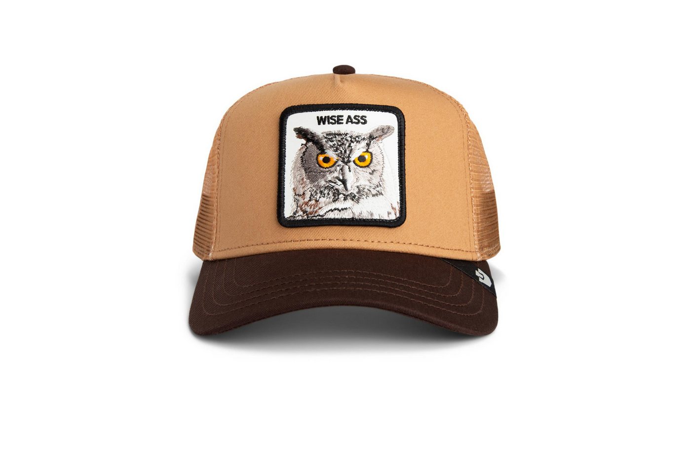 GOORIN Bros. Trucker Cap Goorin Bros. Wise Ass Trucker Cap Original Recipe caramel / brown (Basecap, Meshcap, Trucker Kappe) von GOORIN Bros.