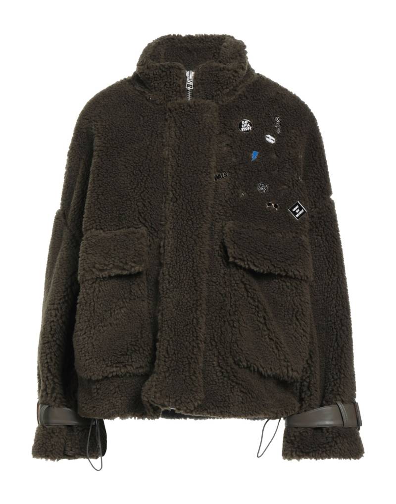 GOOSECRAFT Shearling- & Kunstfell Damen Militärgrün von GOOSECRAFT