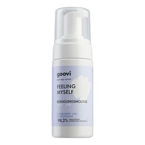 GOOVI Feeling Myself Cleansing Mousse - Sanfter Reinigungsschaum für das Gesicht - Gesichtsreinigung für sensible Haut - 100ml von GOOVI