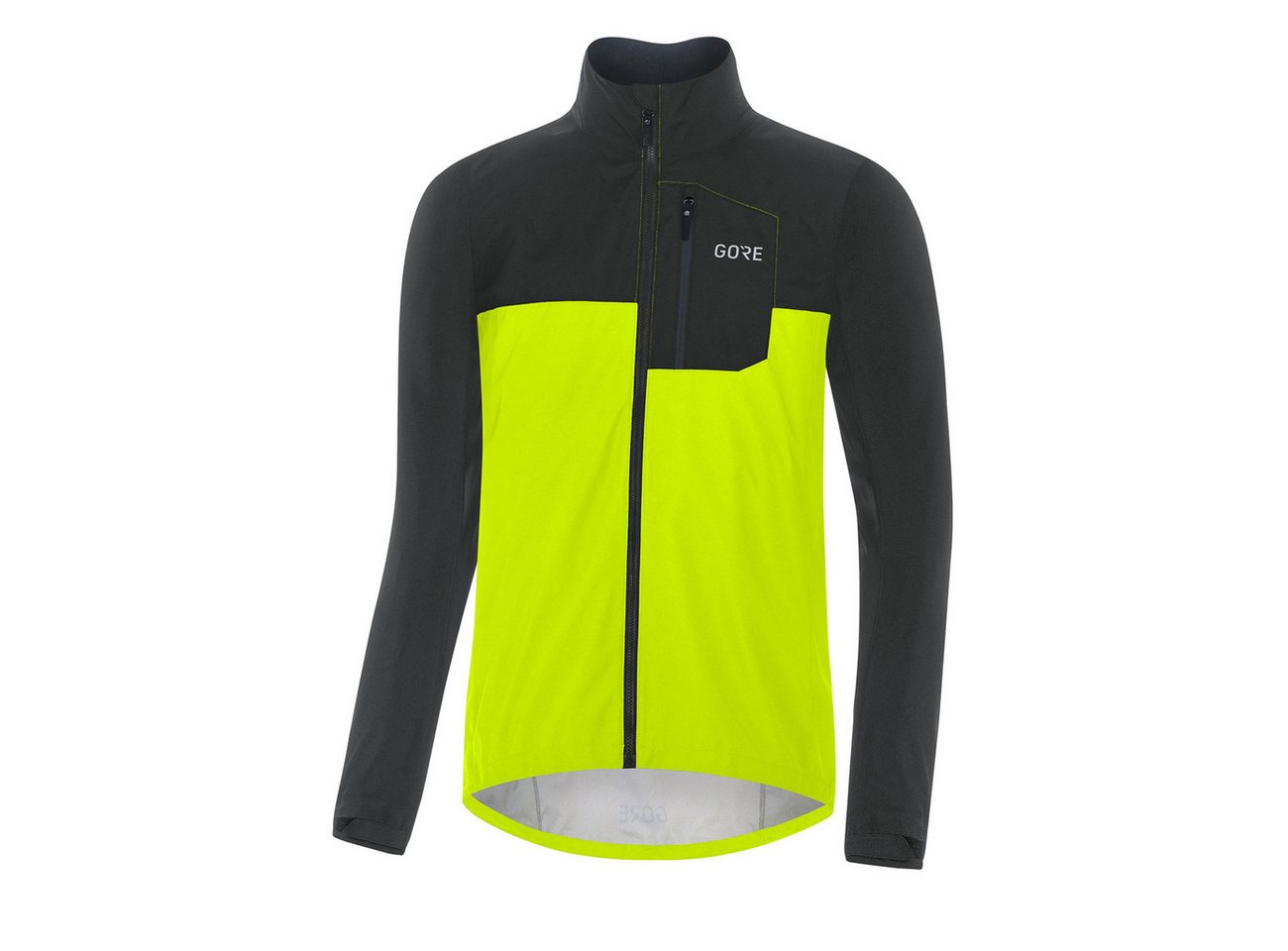 GORE® Wear Fahrradjacke Gore Wear Spirit Jacket Herren Neon Yellow Black von GORE® Wear