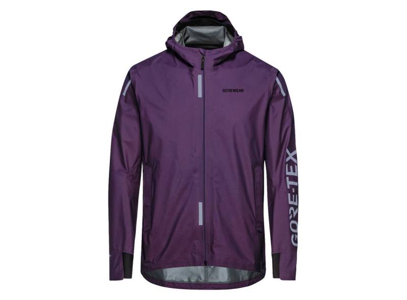 GORE® Wear Laufhose Gore Wear Concurve GORE-TEX Logo Jacket Herren Purple Indigo Grey von GORE® Wear