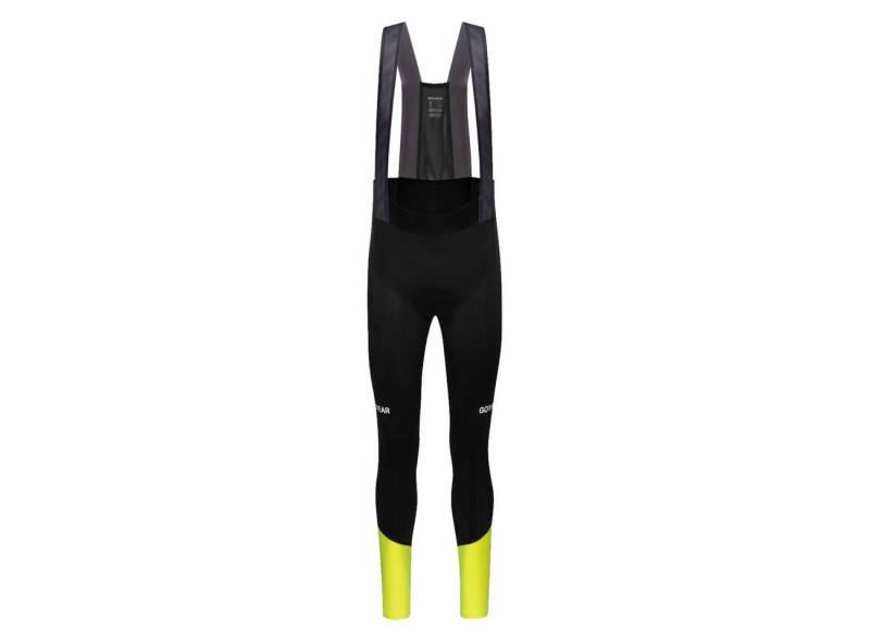 GORE® Wear Laufhose Gore Wear Spinshift Thermo Bib Tights+ Herren Black Neon Yellow von GORE® Wear