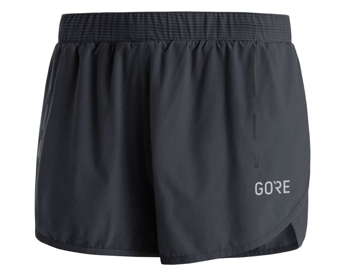 GORE® Wear Laufhose Gore Wear Split Shorts Herren Schwarz Schwarz L von GORE® Wear