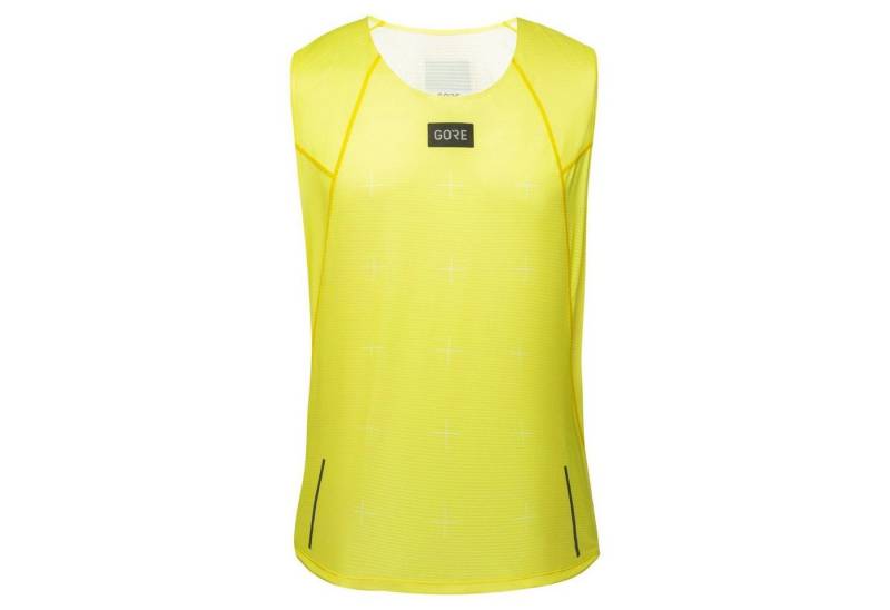GORE® Wear Trainingsshirt Herren Laufshirt CONTEST DAILY SINGLET gelb (1-tlg) von GORE® Wear