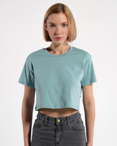 GORG Damen Cropped-T-Shirt aus Bio-Baumwolle von GORG