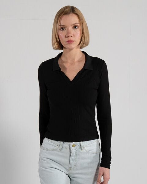 GORG Damen Langarm Bluse aus Bio-Baumwolle & TENCEL Modal von GORG