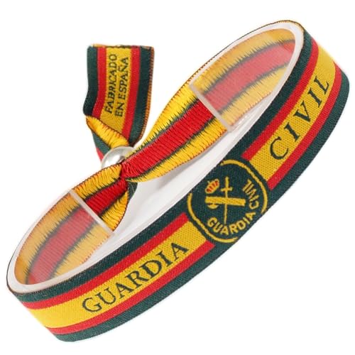 GOS Best Supplies Guardia Civil Spanien-Armband (Wappenarmband) für Herren, Damen, Unisex – Design mit Wappen und Flagge GOS Best Supplies Guardia Civil Spanien-Armband (Wappenarmband) für Herren, Damen, Unisex – Design mit Wappen und Flagge von GOS Best Supplies