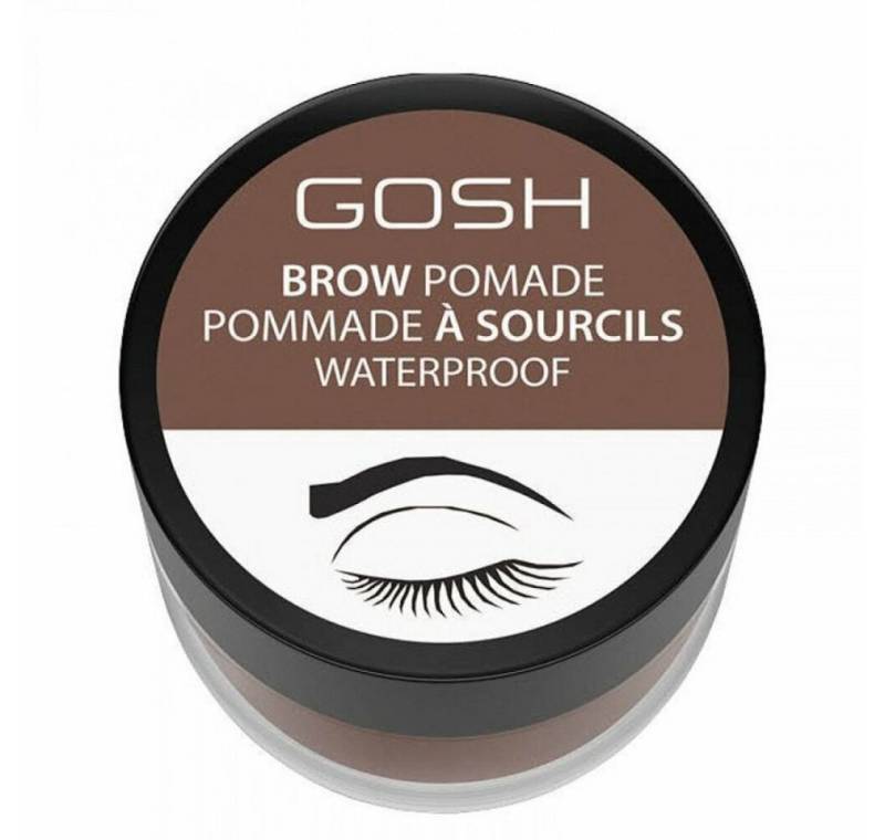 GOSH Augenbrauen-Stift Wasserfeste Augenbrauenpomade 001 Braun 4 ml von GOSH