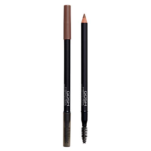 GOSH Augenbrauenstift für dichtere Brauen I präzise Applikation für perfekt geformte Augenbrauen I integrierte Bürste zum Verblenden I langanhaltend, natürlicher Look I 100% Vegan I 001 Brown GOSH Augenbrauenstift für dichtere Brauen I präzise Applikation für perfekt geformte Augenbrauen I integrierte Bürste zum Verblenden I langanhaltend, natürlicher Look I 100% Vegan I 001 Brown von GOSH