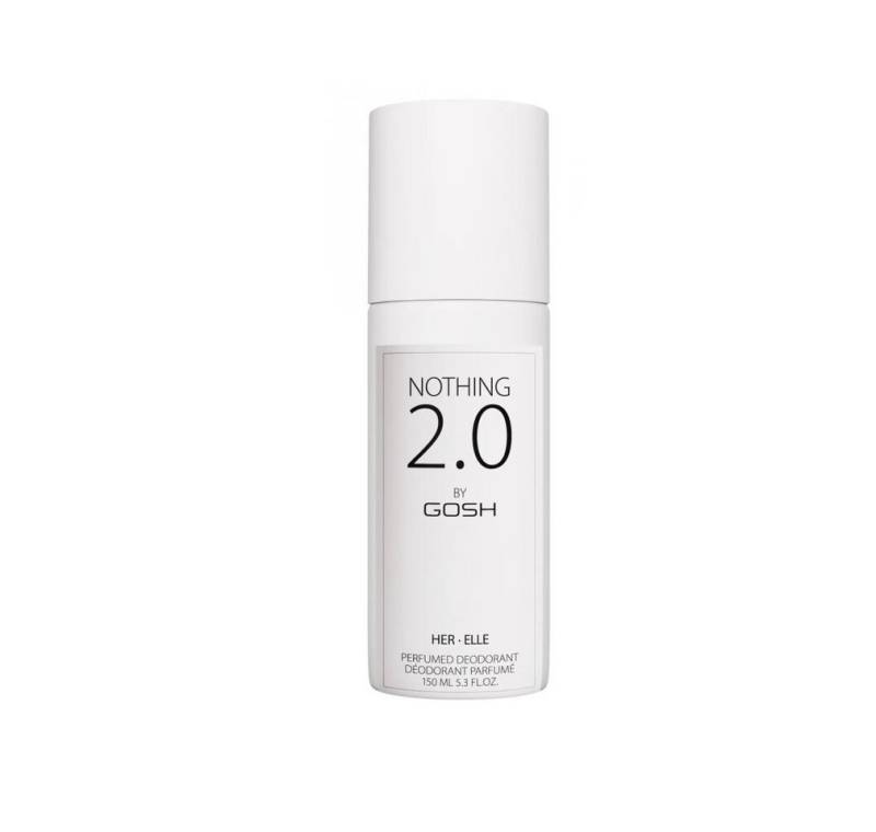 GOSH Deo-Roller Nothing 2.0 Her Parfümiertes Deodorant Spray 150ml von GOSH