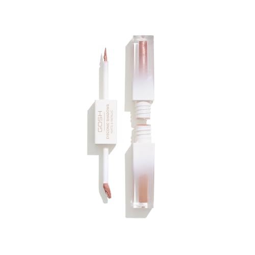 GOSH Eyeconic Eyeshadow 2-in-1 Lidschatten Rosa mit matter und metallischer Farbseite I Wisch- & wasserfest, hält bis zu 12h I Hochpigmentierter Lidschattenstift vegan & parfümfrei I 004 Classy von GOSH