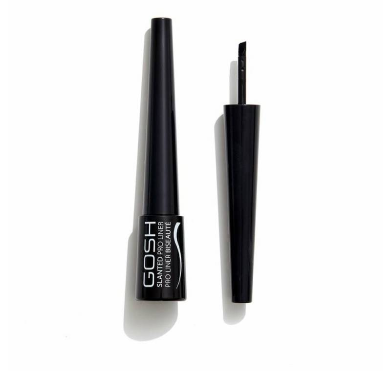 GOSH Eyeliner Slanted Pro Liner Eyeliner 001-Intense Black 3ml von GOSH