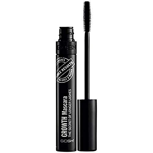 GOSH Growth Mascara, The secret of longer lashes Black von GOSH