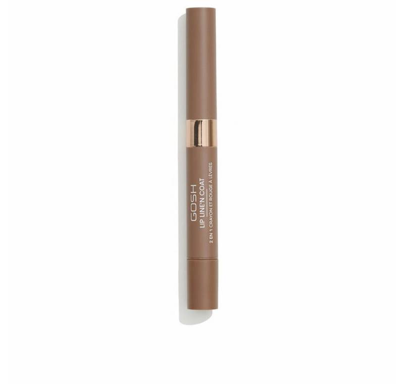 GOSH Lippenstift LIP LINE'N COAT 2 in 1 Lippenstift #004-Caramel Toffee 2 ml von GOSH