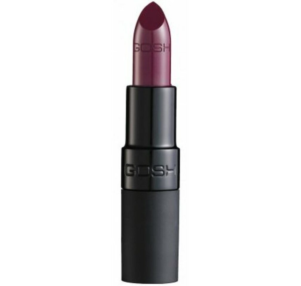 GOSH Lippenstift Velvet Touch Lipstick 008 Matt Plum von GOSH