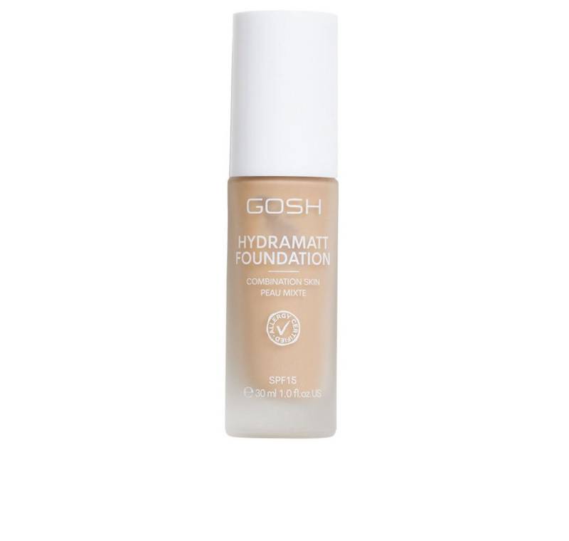 GOSH Make-up HYDRAMATT Make-up Unterlage SPF15 #008-mittel-neutral 30 ml von GOSH