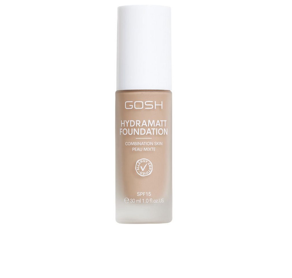 GOSH Make-up HYDRAMATT Make-up Unterlage SPF15 #010-hell-dunkel-neutral 30 ml von GOSH