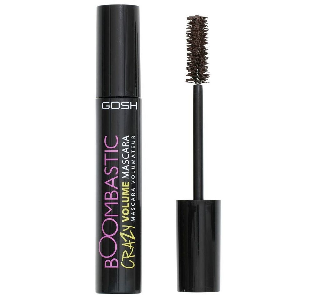 GOSH Mascara Boombastic Crazy Volume Mascara 005 Chocolate Brown 13ml von GOSH
