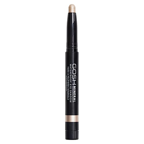 GOSH Mineral Waterproof Eye Shadow I drehbarer Lidschatten-Stift mit cremiger Textur für einfaches Auftragen & intensives Farbergebnis I wasserfest, langanhaltend & parfümfrei I 011 Vanilla Highlight GOSH Mineral Waterproof Eye Shadow I drehbarer Lidschatten-Stift mit cremiger Textur für einfaches Auftragen & intensives Farbergebnis I wasserfest, langanhaltend & parfümfrei I 011 Vanilla Highlight von GOSH