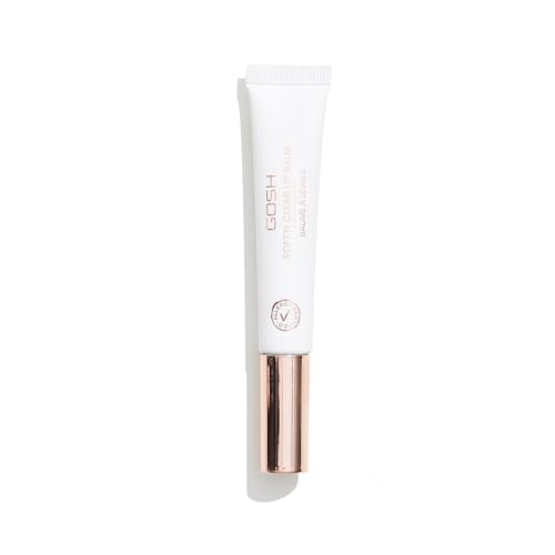 GOSH SOFT'N CLEAR Lip Balm transparent mit LSF 15 I vegane Lippenpflege mit High Gloss Finish I weiche, voluminöse Lippen ohne Kleben I parfümfrei & feuchtigkeitsspendend I Lippenpflegestift 001 Glaze von GOSH