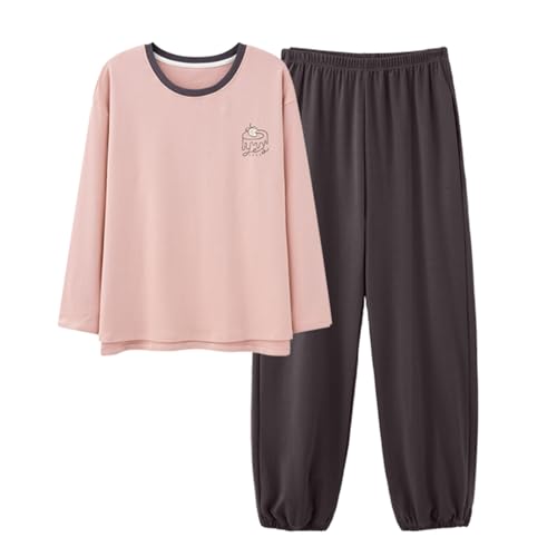 GOSO Pyjamas für Mädchen Lange Ärmel Beiläufige Nachtwäsche Oberteile & Hosen Pyjamas Set für Teenager Mädchen für Frühling/Herbst von GOSO