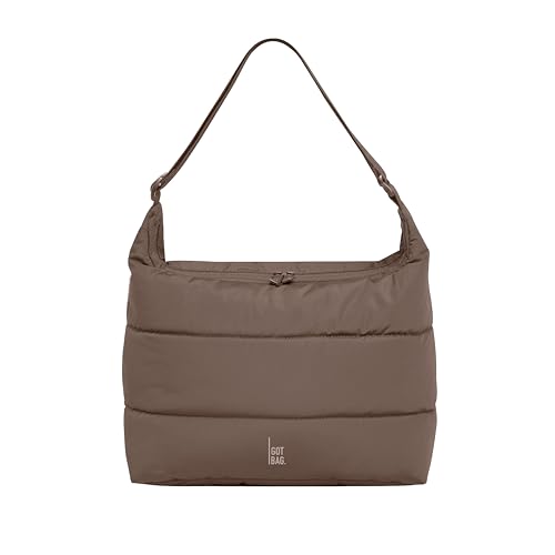 GOT BAG Schultertasche Puffer Square Bag | Gesteppte Handtasche mit 13” Laptopfach Wasserabweisend |Puffy Schultertasche mit verstellbaren Gurt von GOT BAG